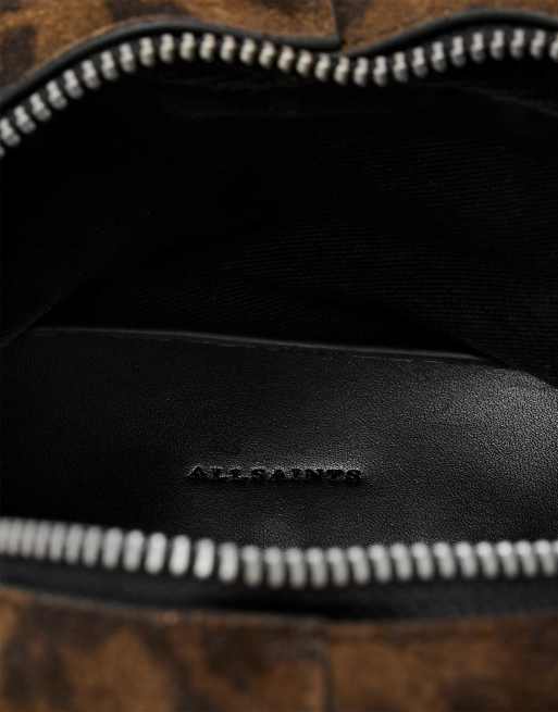 AllSaints - Rosalie Leppo - Crossbody-tas in luipaardbruin, 2 van 6