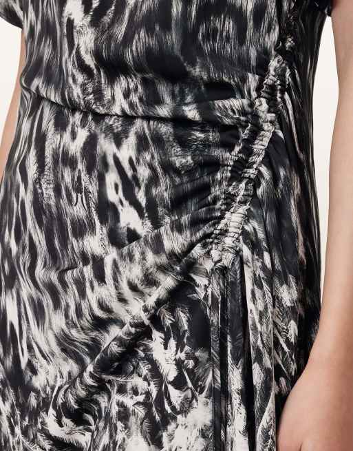 AllSaints - Rosie - Jurk in harmonieus zwart, 3 van 7