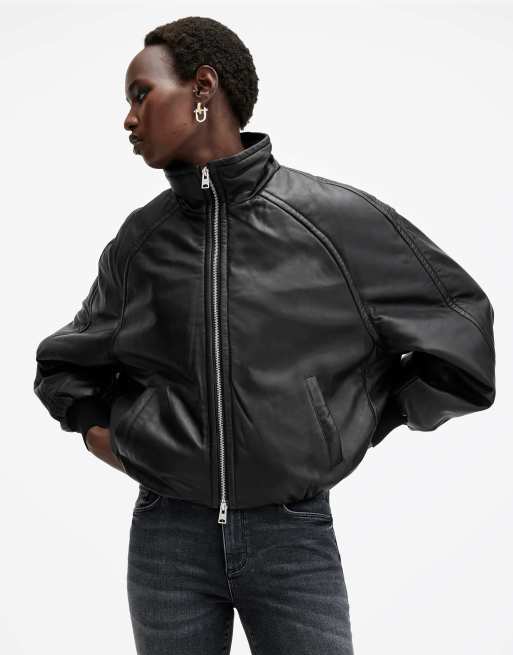 AllSaints - Rowan - Bomberjack in zwart