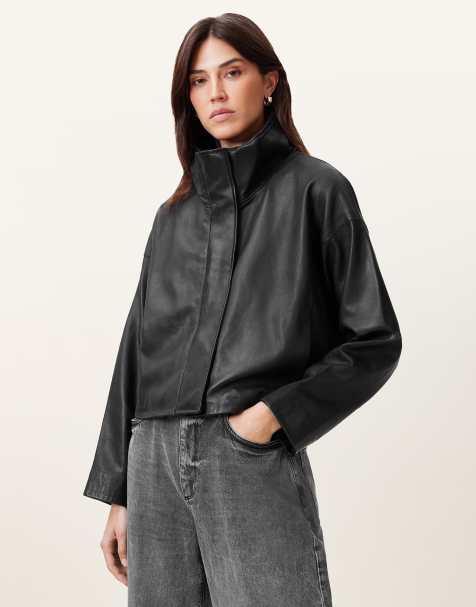 AllSaints – Ryder – Jacke in Schwarz - view 1