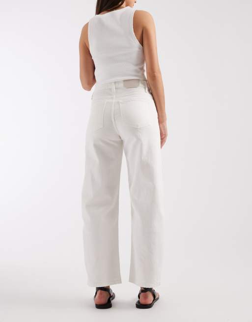 AllSaints Sadie denim barrel jeans in white, 2 of 5