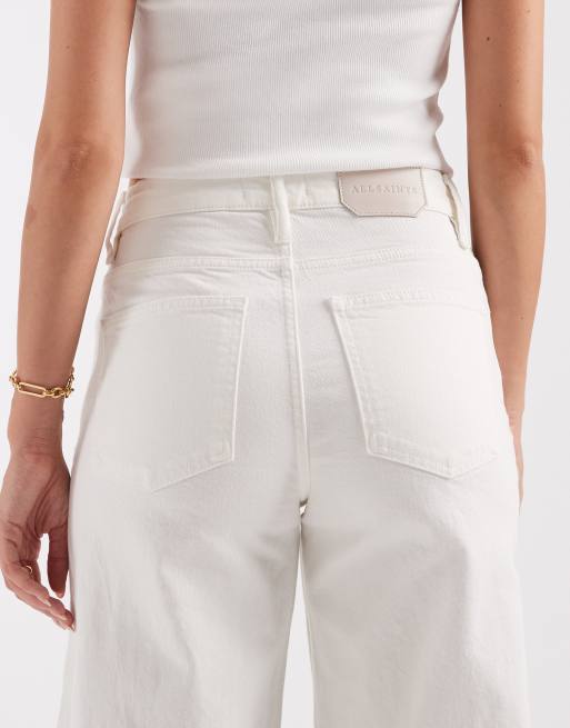 AllSaints – Sadie – Vita jeans med barrelben, 5 av 5