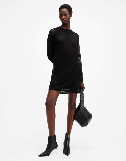 AllSaints - Seraph - Robe - Noir