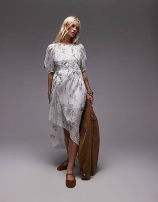 Allsaints Serene Dress In White