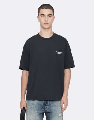 Allsaints Shadow Logo Back T-Shirt - Bild 3