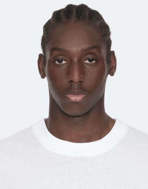 AllSaints Shadow Kurzarmshirt mit Rundhalsausschnitt in Optikweiß, 3 von 6