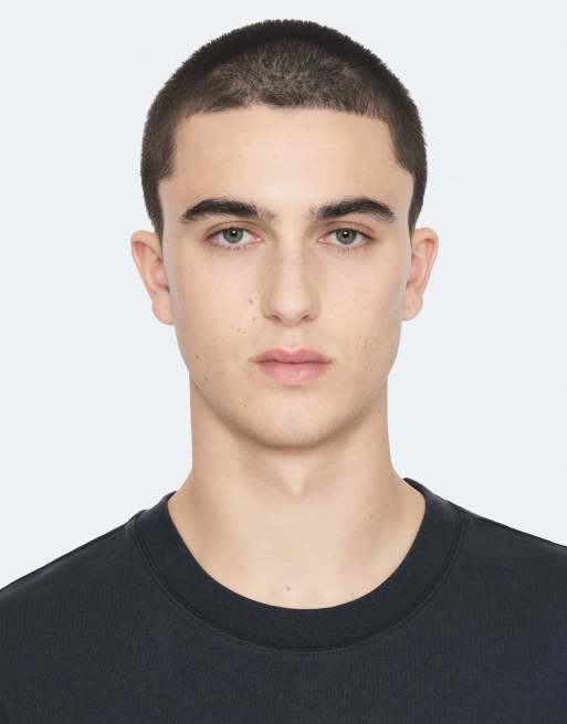 AllSaints Shadow t-shirt à manches courtes col rond bleu marine, 4 de 6