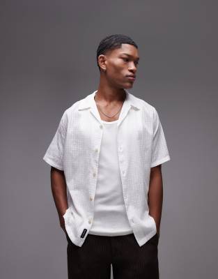 Allsaints Shaw Shirt In White