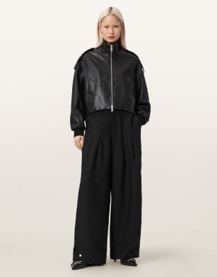 AllSaints - Sherell - Hose in Schwarz