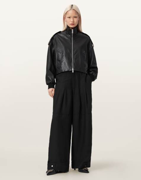 AllSaints – Sherell – Hose in Schwarz - view 1