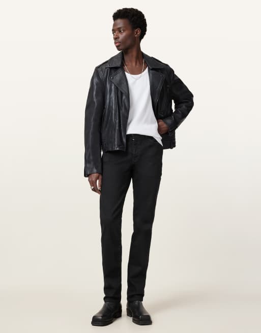 AllSaints - Sid - Jean - Noir de jais