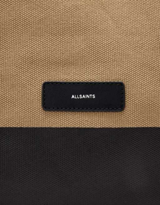 AllSaints Siloh cabas e/w en marron sable, 3 de 4