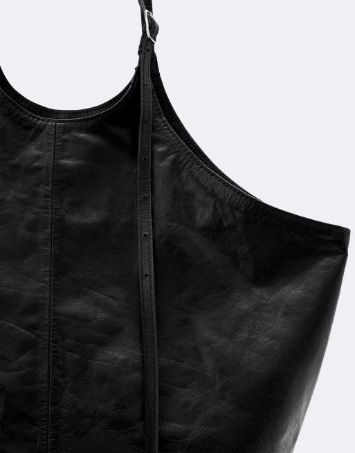 AllSaints Siloh cabas noir, 2 de 4