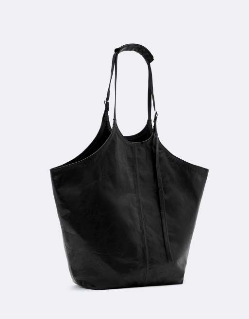 AllSaints Siloh cabas noir, 4 de 4