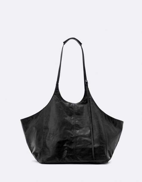 AllSaints Siloh East-West-Tote in Schwarz - view 1