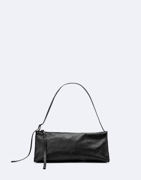 AllSaints Siloh Schultertasche in Schwarz - view 1