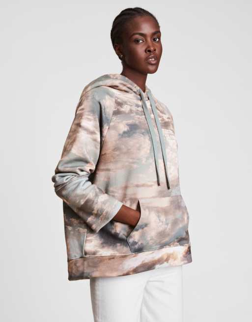 AllSaints - Skye Lucia - Felpa con cappuccio multicolore