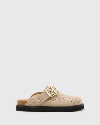 Allsaints Skye Western Suede Mules