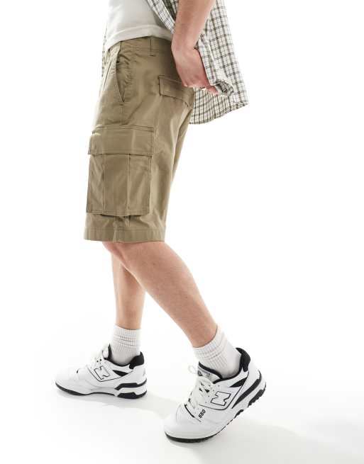 AllSaints - Slane - Cargoshort in licht kaki