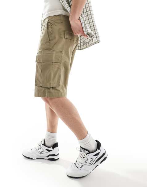 AllSaints – Slane – Cargoshorts in hellem Khaki - view 1