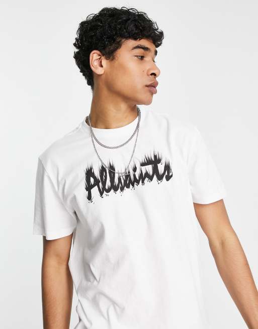 Allsaints white best sale t shirt