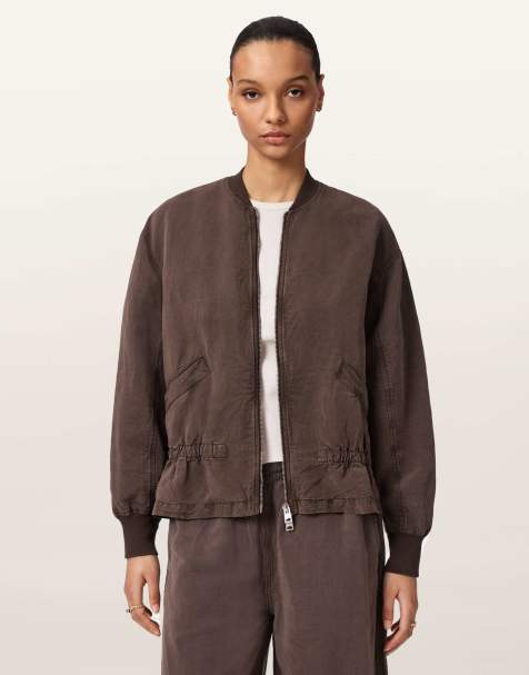 AllSaints - Sofi - Jack in paarsbruin - view 1