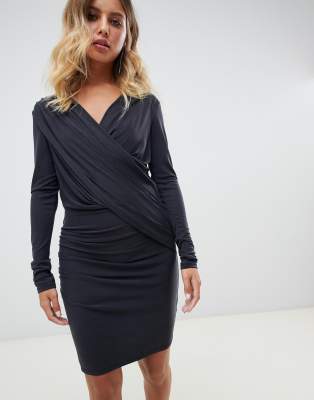 all saints jersey dress