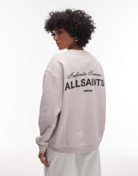 AllSaints - Soleil Etta - Sweater in lila asroze - view 1