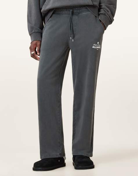 AllSaints – Soleil – Jogginghose in verwaschenem Schwarz - view 1