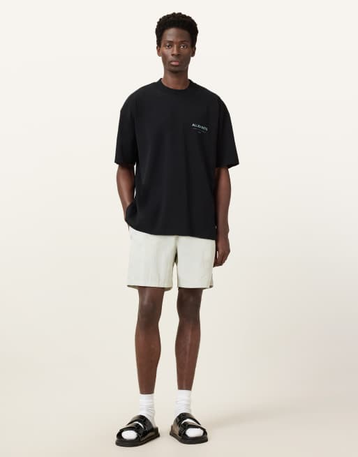 AllSaints - Soleil - Short de bain - Vert ardoise