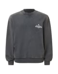 [AllSaints] AllSaints soleil sweatshirt in washed black S washed black