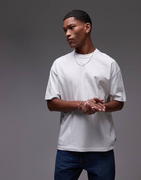 AllSaints - Sonny - T-shirt in krijtwit - view 1
