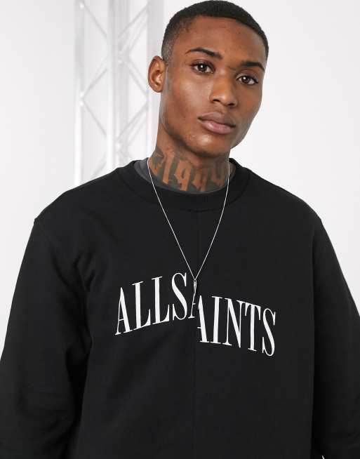 All saints discount crew neck sweatshirt