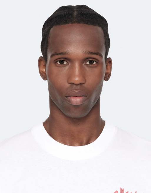 AllSaints Stanza Kurzarmshirt mit Rundhalsausschnitt in Optikweiß, 3 von 6