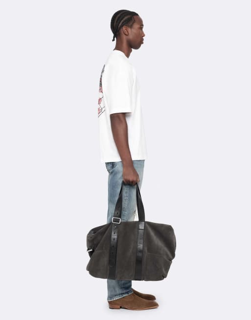 AllSaints Stanza Kurzarmshirt mit Rundhalsausschnitt in Optikweiß, 6 von 6