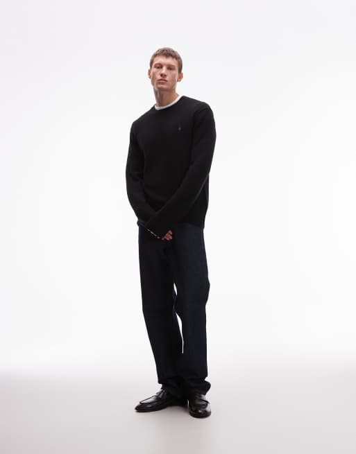 Allsaints - Statten - Polo en maille à manches longues - Noir, 2 de 5