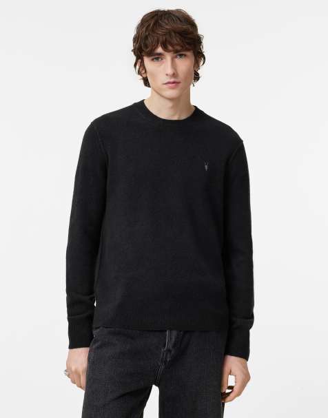 AllSaints - Statten - Pull ras de cou - Noir - view 1