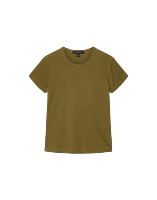 AllSaints - Stevie - T-shirt - Vert kaki, 2 de 6