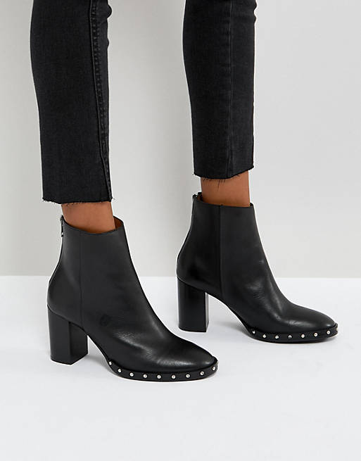 AllSaints Studded Ankle Boots | ASOS