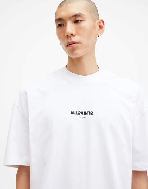 AllSaints - Subverse - T-shirt met ronde hals en korte mouwen in optisch wit - view 1