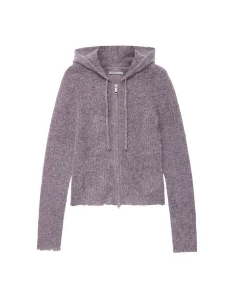 AllSaints sudadera con capucha Mabel en morado lila - view 1