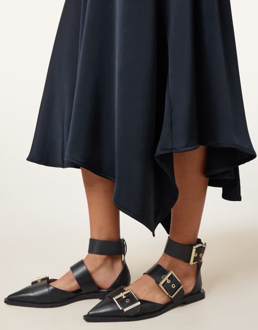 AllSaints – Sutton – Schuhe in Schwarz