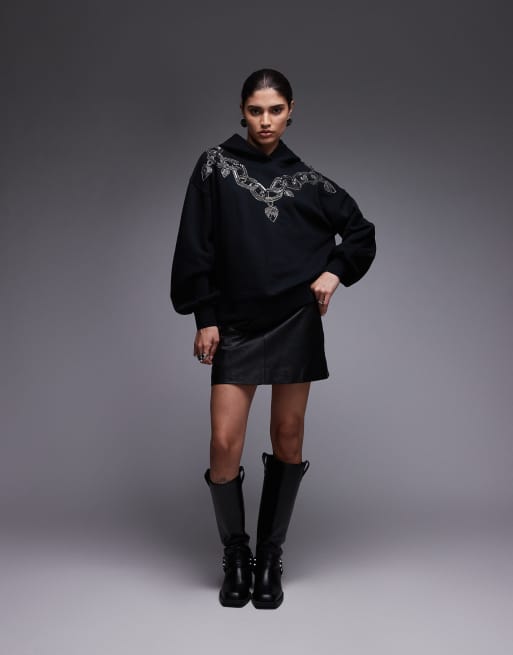 AllSaints - Fuse Talon - Sweat à capuche - Noir | ASOS