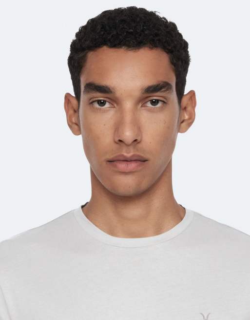 AllSaints T-shirt à manches courtes col rond bleu ciel, 3 de 6