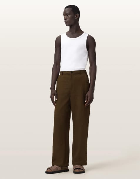 AllSaints - Taiko - Pantalon décontracté - Marron clair - view 1