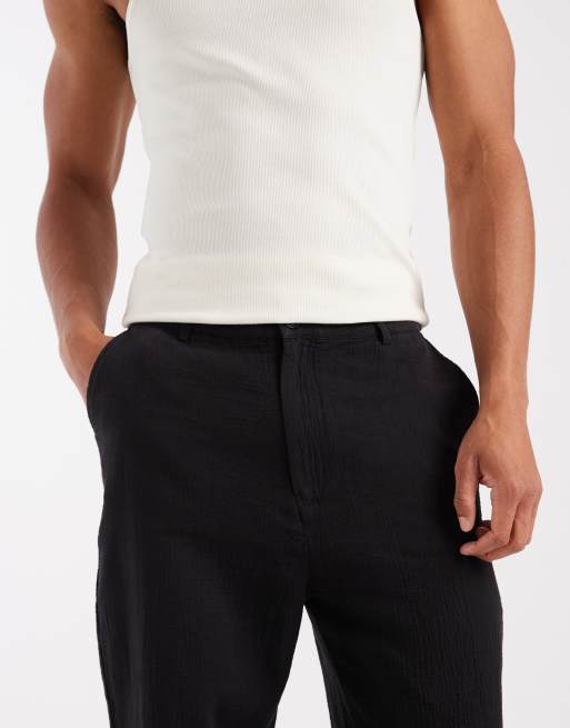AllSaints Taiko relaxed pants in black, 2 of 5