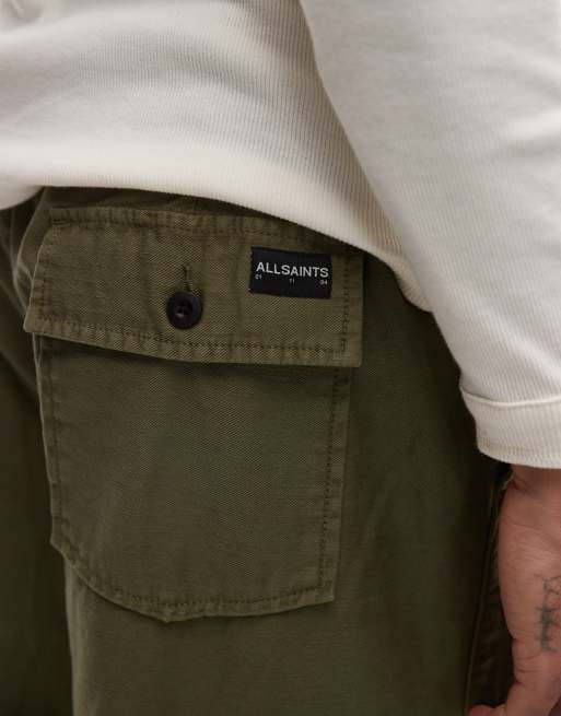 Allsaints Talbot trouser in eden green - MGREEN, 3 of 5
