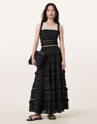 AllSaints – Talia – Rock in Schwarz