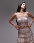 [AllSaints] AllSaints Talia top in mauve pink 6 Mauve pink