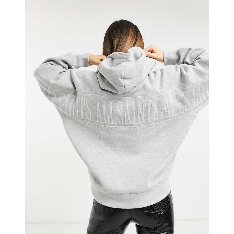 Underground Oversized Zip Up Hoodie